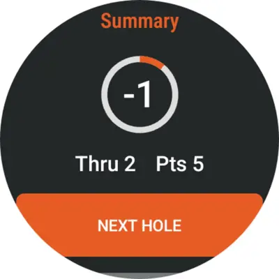 VPAR Golf GPS & Scorecard android App screenshot 1